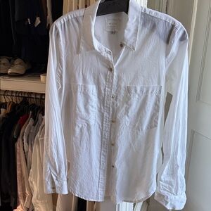 McGuire Denim White Blouse